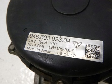 PORSCHE PANAMERA GTS 4.8 94860302304 ГЕНЕРАТОР