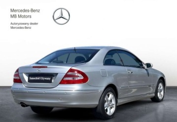 Mercedes CLK W209 Coupe C209 2.6 V6 (240) 170KM 2002 Mercedes-Benz CLK Avantgarde Skora Webasto Czujniki Android Pamiec Foteli, zdjęcie 4
