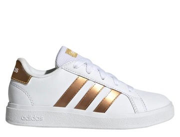 Buty damskie młodzieżowe sportowe białe adidas GRAND COURT 2 GY2578 38 2/3