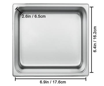 VEVOR 1,3L Myjka Ultradźwiękowa 60W 40KHz 220V