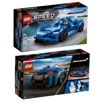 LEGO SPEED CHAMPIONS McLaren Elva 76902 БЛОКИ ПОДАРОК