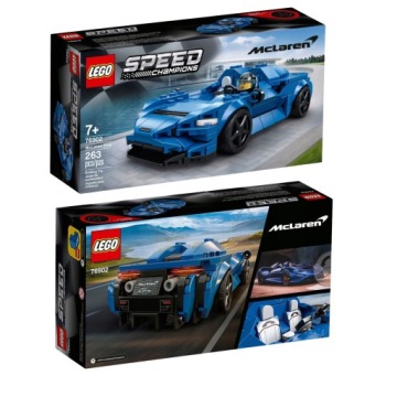 НАБОР LEGO SPEED CHAMPIONS — АВТОМОБИЛЬ MCLAREN ELVA.