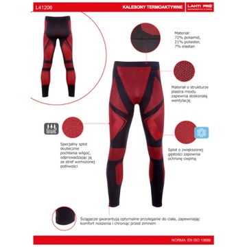 ЛАХТИ ПРО ТЕРМОАКТИВНЫЕ РАБОЧИЕ ДЛИННЫЕ ПУТИ, размер S/M