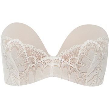 Biustonosz Wonderbra Ultimate Strapless Ivory- 80G