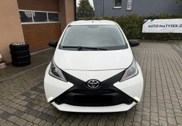 Toyota Aygo II Hatchback 5d 1.0 VVT-i 69KM 2018 Toyota Aygo 1,0 69KM Klimatyzacja Serwis 1Wlasciciel Benzyna 69KM, zdjęcie 1