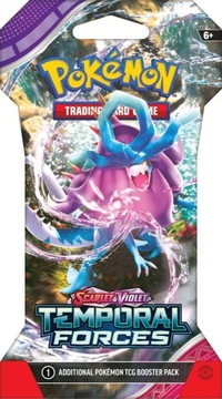 Temporal Forces Sleeved Booster Pokemon TCG gra karciana poksy ORYGINALNE