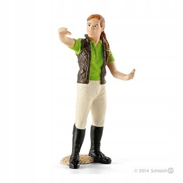 SCHLEICH Koń LUDZIE Jeździec Stajenna 13546
