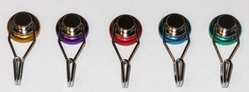 Магнит-крючок красный на радиатор, холодильник, 25мм, 18кг