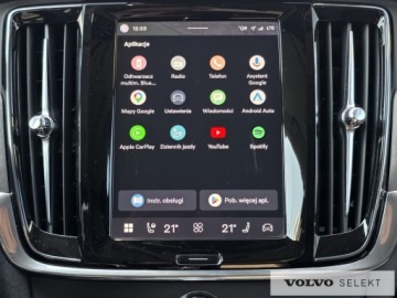 Volvo S90 II 2022 Volvo S90 Ultimate Dark 250KM Masaż Bowers Laminat, zdjęcie 22