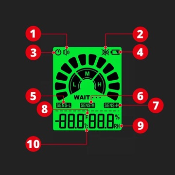 DETEKTOR WYCIEKÓW GAZU DŁUGA TELESKOPOWA SONDA METAN PROPAN BUTAN CO ALARM