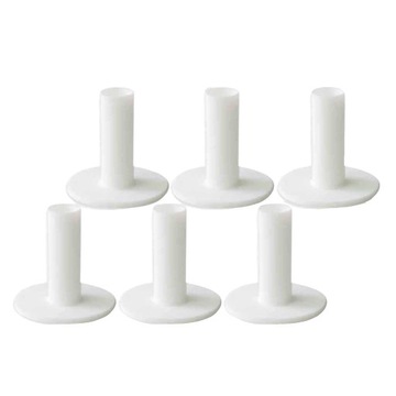 .6 шт. резиновая полевая практика в гольфе T 60 мм