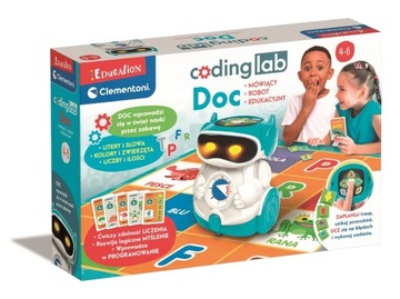 Clementoni, Edukacyjny robot Doc (50730)
