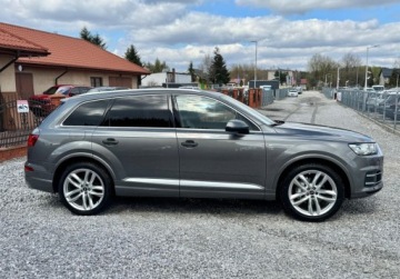 Audi Q7 II SUV 3.0 TDI 218KM 2017 Audi Q7 3.0 TDI Sline Quattro NAvi PDC Skory czarna podsufitka Climatronic, zdjęcie 2
