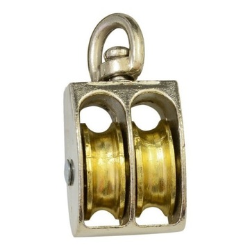 BLOCZEK DO LIN PODWÓJNY NIKLOWANY 3/4''