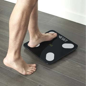 АНАЛИТИЧЕСКИЕ ВЕСЫ ДЛЯ ВАННОЙ ТОНКИЕ 180 КГ SMART+ 31в1 ANDROID iOS ТОЧНОСТЬ