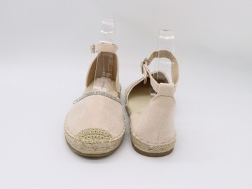 Sandały espadryle damskie lekkie buty zakryte palce 4959 r38