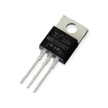 MBR20200CT DIODA SCHOTTKY 200V 20A TO220AB E5315