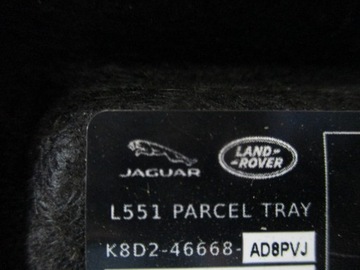 POLIČKA KUFRU RANGE ROVER EVOQUE II K8D2-46668-AD