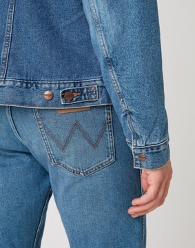 WRANGLER 124MJ SHERPA MĘSKA KURTKA JEANSOWA 2XL