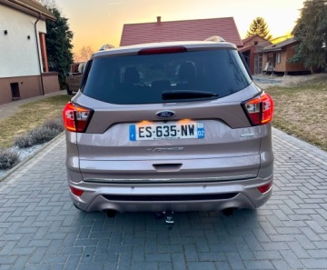 Ford Kuga II SUV Facelifting 1.5 EcoBoost 150KM 2017 Ford Kuga VIGNALE 150KM Led Xenon Android Auto Kamera Oryginalny Lakier, zdjęcie 10