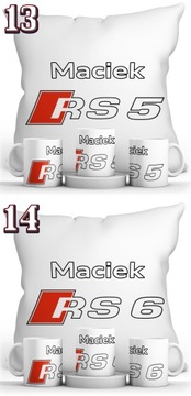 КОМПЛЕКТ КРУЖКА + ПОДУШКИ AUDI