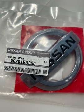 LOGO NISSAN NAVARA D40 OE 90891EB360