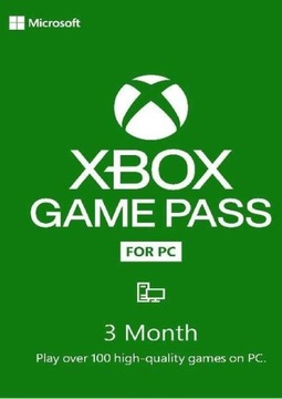 Subskrypcja Xbox Game Pass 3 miesiące