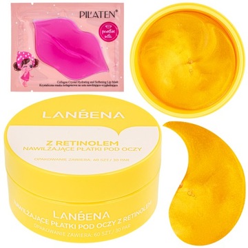 LANBENA REJUVENATING MASK GEL PADS + набор для губ Pilaten