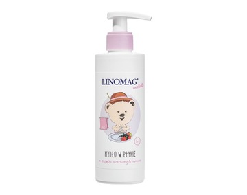 Linomag Mydło w płynie dla dzieci na bazie oleju lnianego 200 ml