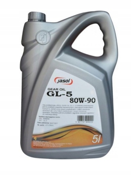 Jasol (Hipol) GL-5 80W/90 5L Olej przekładniowy