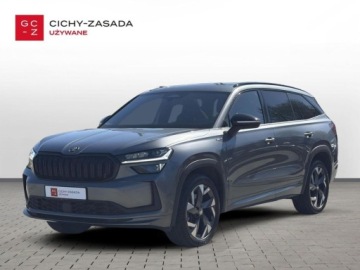 Skoda Kodiaq I SUV Facelifting 2.0 TDI SCR 150KM 2024 Skoda Kodiaq Sportline 7 osobowy Top LED Matrix Pamiec foteli Masaze Faktu, zdjęcie 1