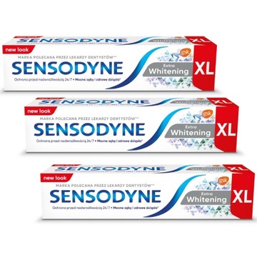 Sensodyne Pasta do zębów wybielająca Extra Whitening 100 ml x3