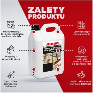 Чистый HD 1L Jurga Cleaner очищающая жидкость для очистки кубиков и бетона