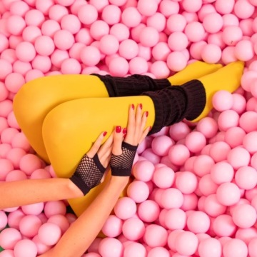 ЧЕРНЫЕ СЕТЧАТЫЕ ПЕРЧАТКИ ретро ДИСКО 80-х