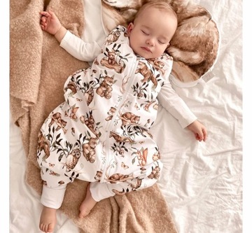 BABYSTEPS Спальный мешок на ножках S Light 1 TOG - Sepia Rose