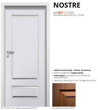 Drzwi wewnętrzne POL_SKONE NOSTRE