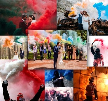 Дымовые фонтаны микс из 5 цветов JFS1 Jorge 40 секунд