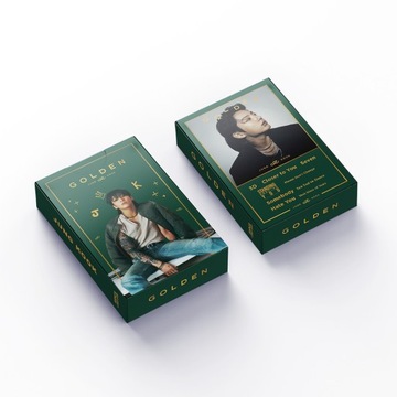SET 55 Карточка ЛОМО KPOP BTS GOLDEN чонгук