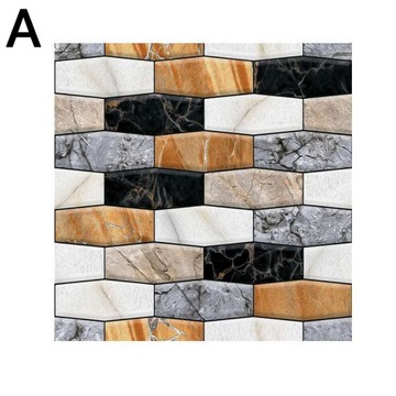 Dekoracja domu 3D PVC ścienny papier samoprzylepny
