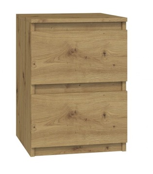 SZAFKA NOCNA STOLIK NOCNY SZUFLADY M2 DĄB ARTISAN