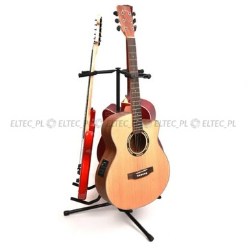 STATYW STOJAK na 3 trzy gitary wysoki 60-75cm reg