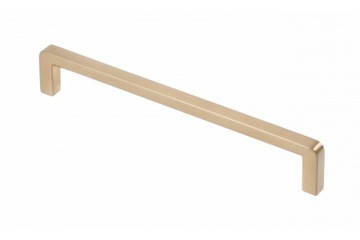 UCHWYT MEBLOWY ZŁOTY MAT SZCZOTKOWANY METALOWY KLASYCZNY GTV BAGIO C=128mm