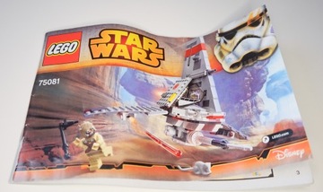 75081 Lego Star Wars T-16 Skyhopper 100%