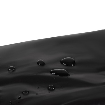 Универсальный дождевик, большая черная накидка-дождевик с кнопками