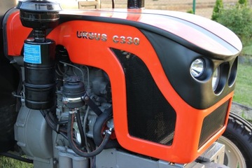 Маска URSUS C330 C-330 модель 04 НОВЫЙ С ЗАВОДА красный RAL 2002 г.
