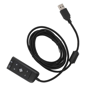 ВНЕШНЯЯ ЗВУКОВАЯ КАРТА USB МИНИ-ГНЕЗДО 3,5 ММ НАУШНИКИ МИКРОФОН
