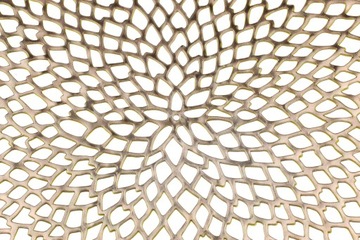 ДЕКОРАТИВНАЯ ПОДКЛАДКА НА КУХОННЫЙ СТОЛ, ЗОЛОТО КРУГЛЫЙ, АЖУРНАЯ ТАРЕЛКА КОВРИК