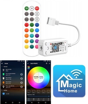 Светодиодная лента NEON Flex RGB длиной 5 м. Приложение для дистанционного управления WIFI.