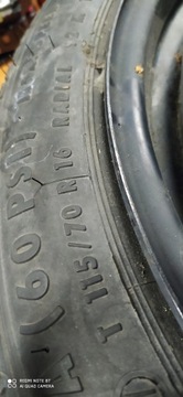 VECTRA C ASTRA G KOLO DOJEZDOVÉ 115/70/16 ET41