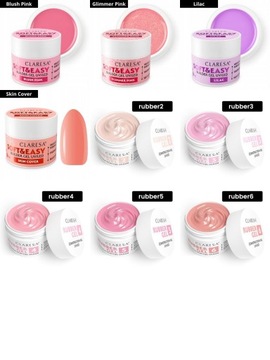 Набор для ногтей 1+1 Free Gel 45г TOP Claresa